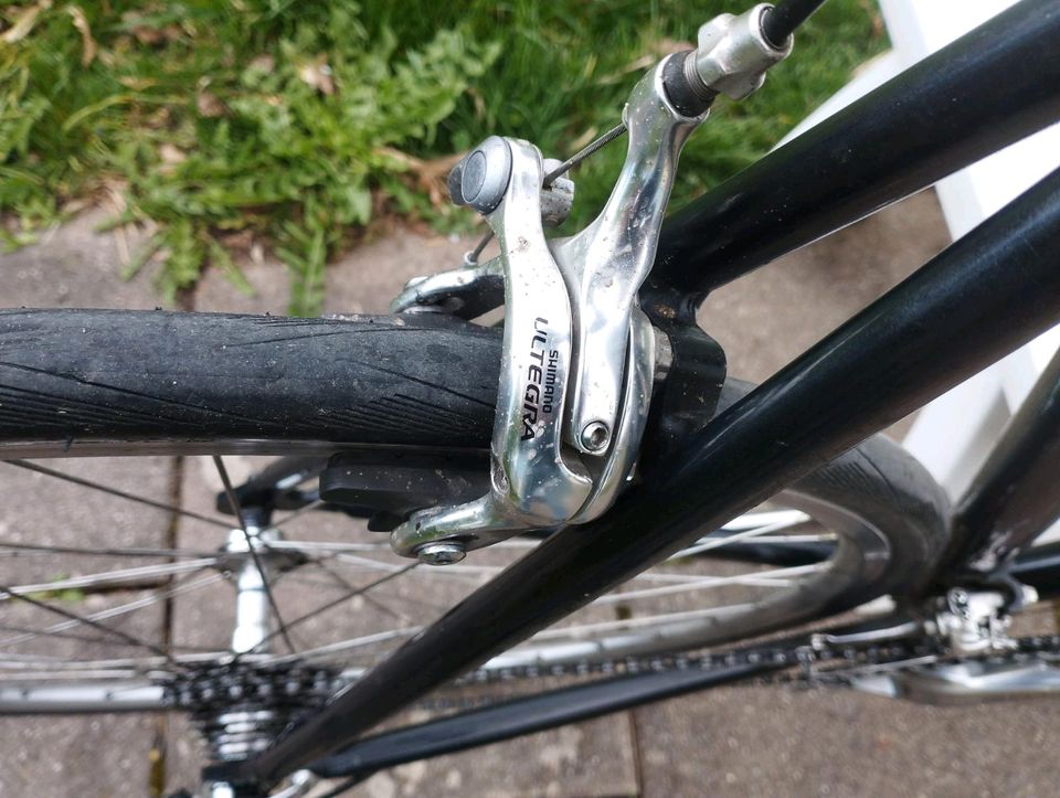 Faggin Alu Rennrad mit Carbon / Dura Ace und Ultegra in Kirchentellinsfurt