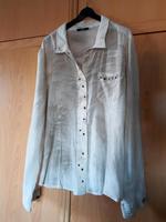 Damen Hemdbluse Gr 38 Biba Creme , luftig leicht, wie neu Thüringen - Rudolstadt Vorschau