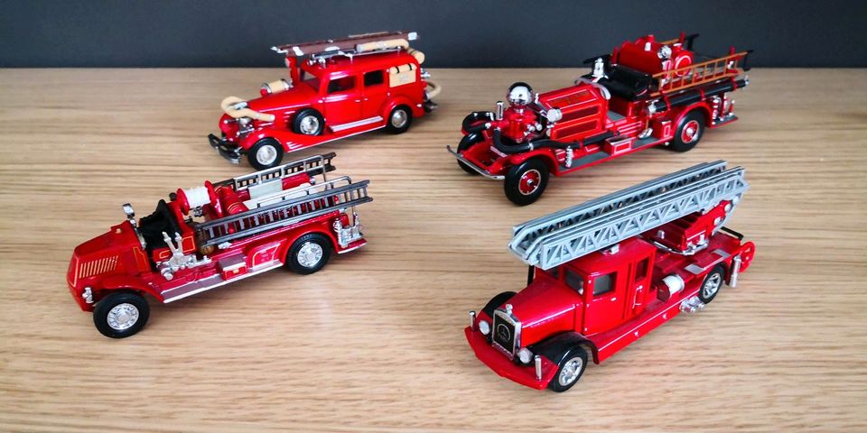 Matchbox Models of Yesteryear Feuerwehrauto Neu in Niederkassel