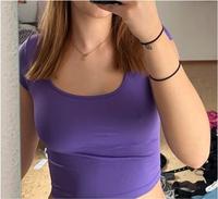 crop top lila Bayern - Geisenhausen Vorschau