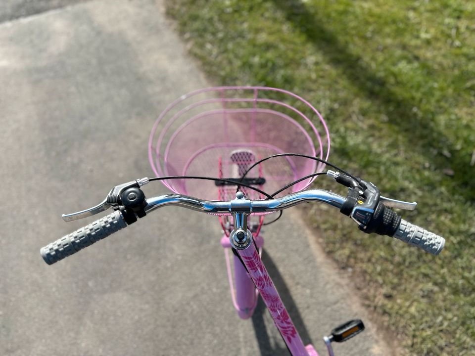 Mädchen Fahrrad Cityrad  20 Zoll Pink Rosa 3 - 9 Jahre top in Zobes