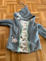 Walkjacke Handmade Regenbogen türkis 98-110 wollwalk walkjacke Hessen - Mainhausen Vorschau