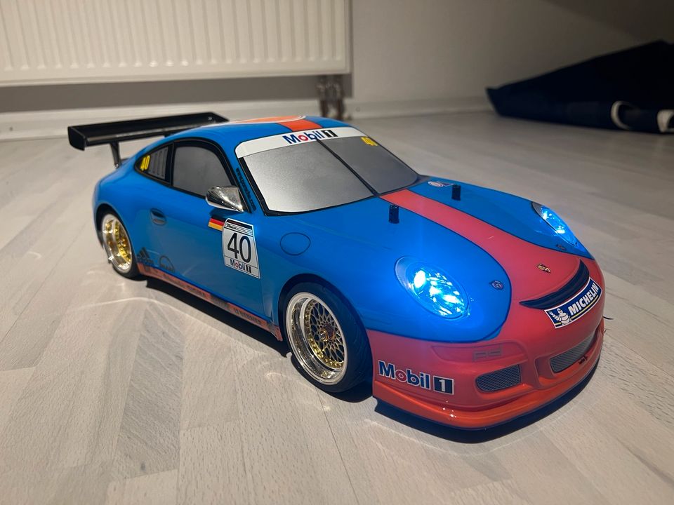 RC Tamiya Porsche GT 3 mit Beleuchtung in Neuss