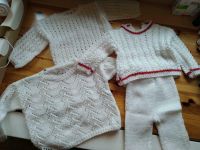 Handgestricktes Wollset ca. Gr. 74/80 Mecklenburg-Strelitz - Landkreis - Mirow Vorschau