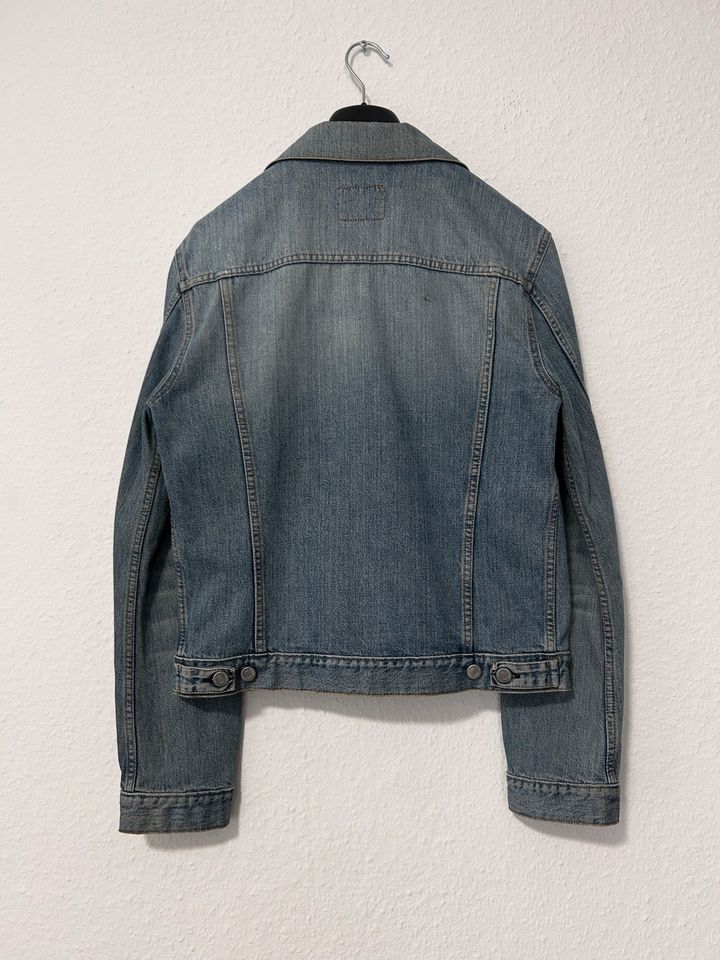 Helmut Lang vintage Jeans trucker jacke Größe M in Essen