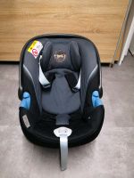 Cybex Aton M i-size Babyschale in der Farbe Granite Black Nordrhein-Westfalen - Leverkusen Vorschau