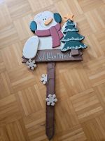 Weihnachtsdeko Eingangsschild Holz Nordrhein-Westfalen - Recklinghausen Vorschau