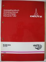 Deutz Werkstatthandbuch B/AM 816 TN 2911897 Nordrhein-Westfalen - Bergisch Gladbach Vorschau
