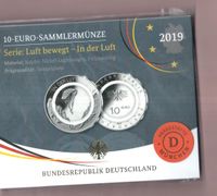 10 Euro 2019 PP Polymerringmünze Luft bewegt An Land D,A,G4 Stück Bayern - Freilassing Vorschau