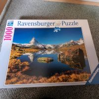 RAVENSBURGER Puzzle.    Blick aufs Matterhorn. 1000 Teile Nordrhein-Westfalen - Dorsten Vorschau