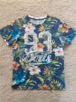 T-Shirt, Blumen, Hawaii, Gr.146/152, super Zustand Hessen - Helsa Vorschau