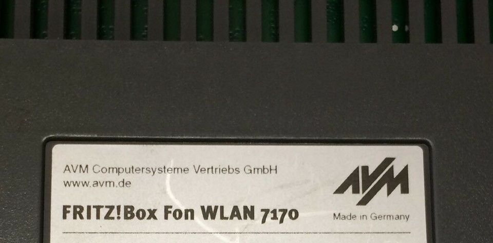 FritzBox Fritz!Box Fon WLAN 7170 in Kirchheim unter Teck