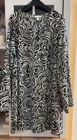 Sommer Kleid, Kurz, H&M, Schwarz Beige, L, Neu Baden-Württemberg - Esslingen Vorschau