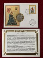 Numisbrief "Walther von der Vogelweide" von 1984 Baden-Württemberg - Bad Waldsee Vorschau