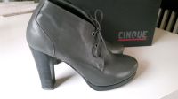 Cinque Bootie, Ankleboots, Stiefelette, grau, Gr. 38 Hessen - Einhausen Vorschau