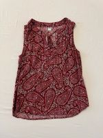 Old Navy Ärmelloses Oberteil/Bluse, Rot Floral, Größe S Hessen - Haiger Vorschau