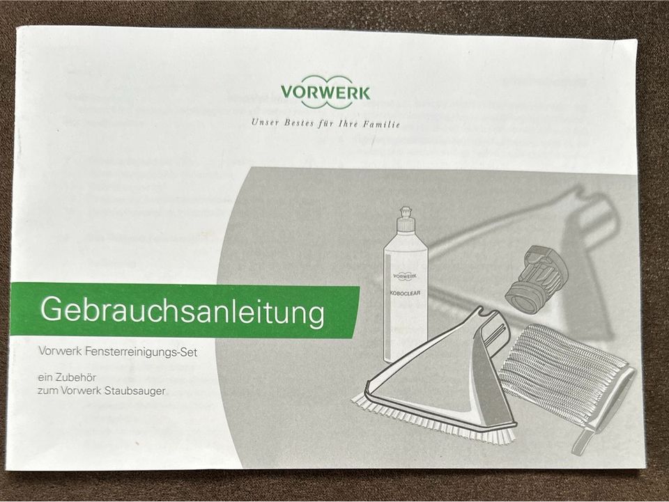 Vorwerk Glasereiniger-Set neuwertig in Kirchheim bei München