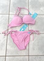 NEUER purpelfarbener Bikini mit raffiniertem Rückenteil 38 B Kr. München - Neubiberg Vorschau