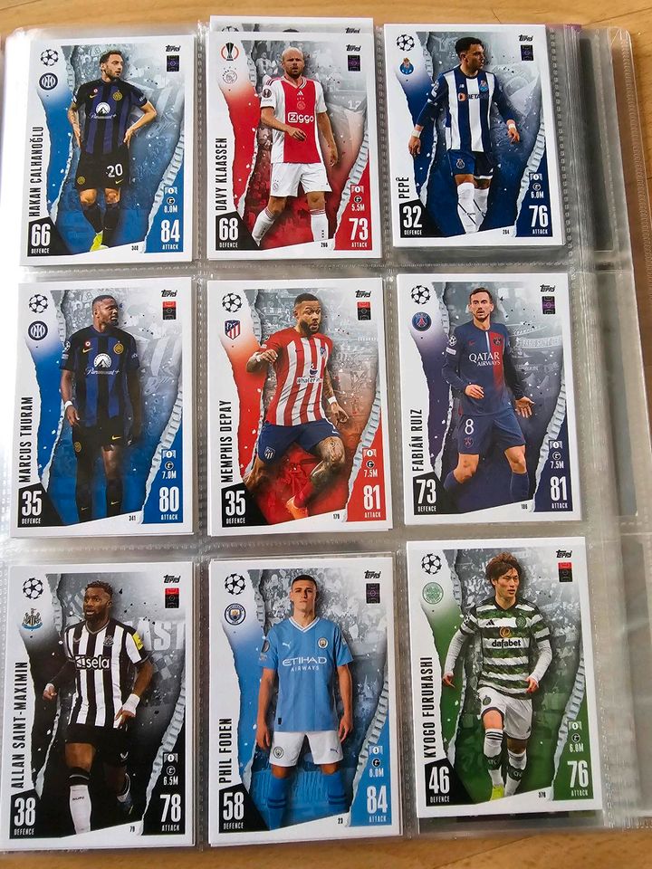 Verkaufe hier meine  topps  karten in Röthlein