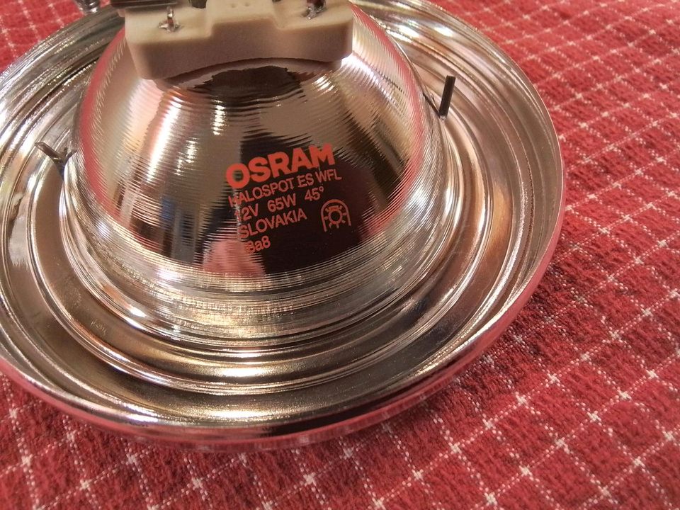 Stückpreis Osram Halospot 111 ES 48837 WFL 65W 12V 45° G53 Neu in Lüdenscheid