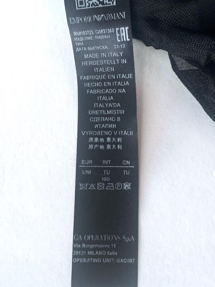 EMPORIO ARMANI, langes grosses Tuch, ungetragen NEU +Etikett in Hamburg