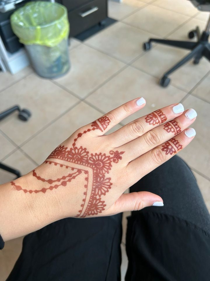 Henna Tattoo Eid Henna Kina Bayram Bajram Henna Bemalung hena in Bottrop