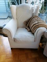 Riviera Maison Wingchair Ohrensessel weiß oder dunkelbraun Leinen Nordrhein-Westfalen - Bad Driburg Vorschau