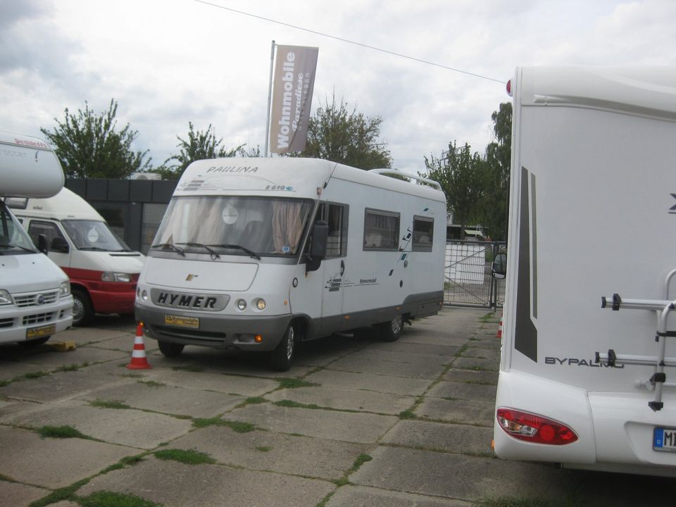 Wohnmobil Fiat  Hymer EribaTüV & Gasprüfung 03.2026Klima in Magdeburg