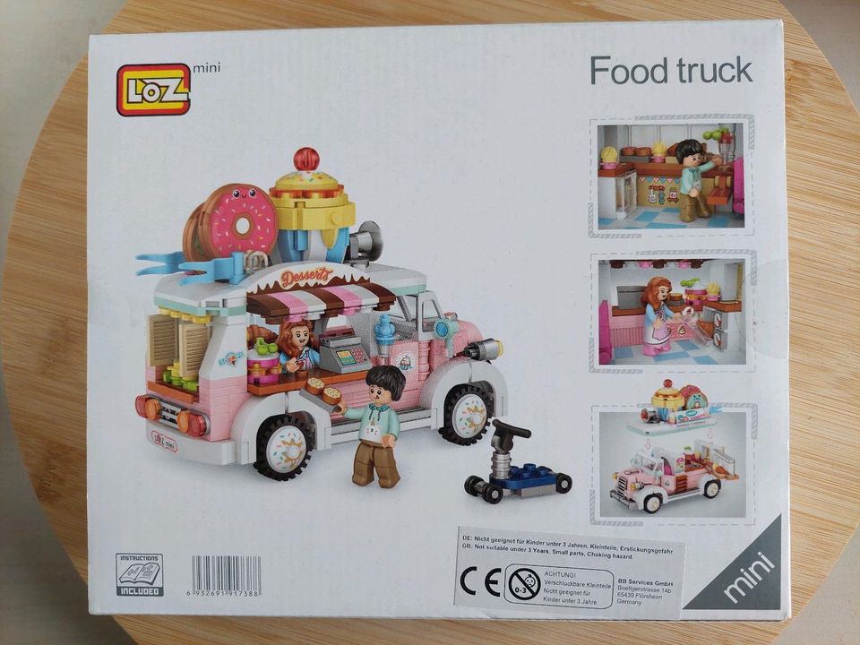 Food Truck Bausatz mit legoartigen Minibausteinen in Bad Abbach