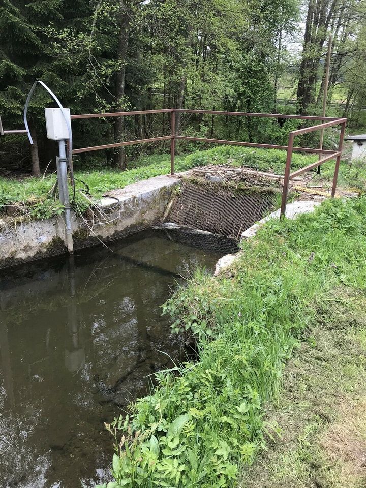 Wasserkraft, Stahlwasserbau RRM, Schütze Wasserkraftwerk in Zwiesel