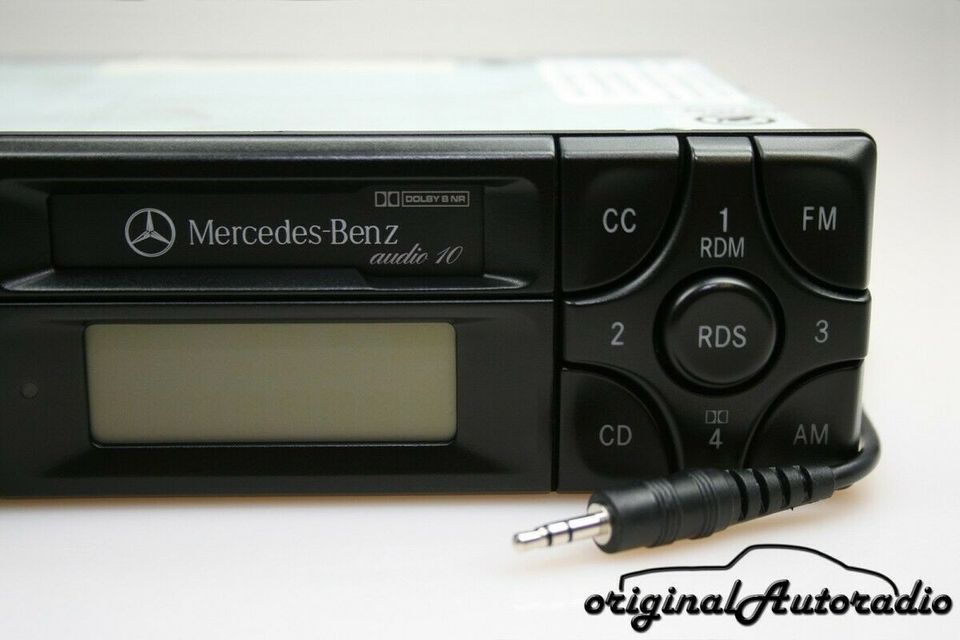 Mercedes Audio 10 BE3100 MP3 AUX-IN Becker Kassette Autoradio in Gütersloh