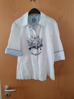 biba 44 Bluse weiss Strass  crash Nordrhein-Westfalen - Mettmann Vorschau