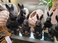 edle Deko Hasen Hase Ostern schwarz Sachsen - Lichtenberg Vorschau