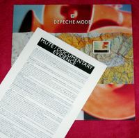 Depeche Mode Never Let Me Down Again BONG UK 12" Vinyl Mute Sheet Bayern - Sulzbach a. Main Vorschau