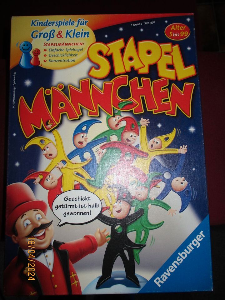 Ravensburger Spiel, Stapelmännchen in Winsen (Luhe)