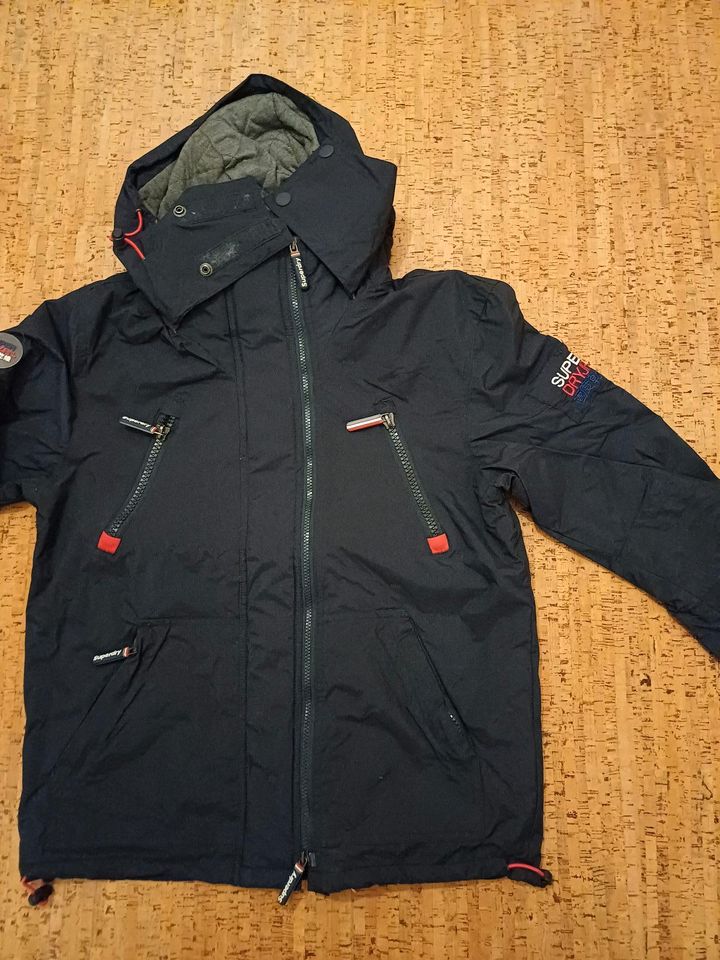 Superdry Jacke L, Wind Yachter dunkelblau in Wetter (Ruhr)