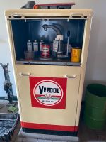 Veedol Ölkabinett Emaille Tankstelle 60er Jahre Ölpumpe Ölschrank Niedersachsen - Loxstedt Vorschau