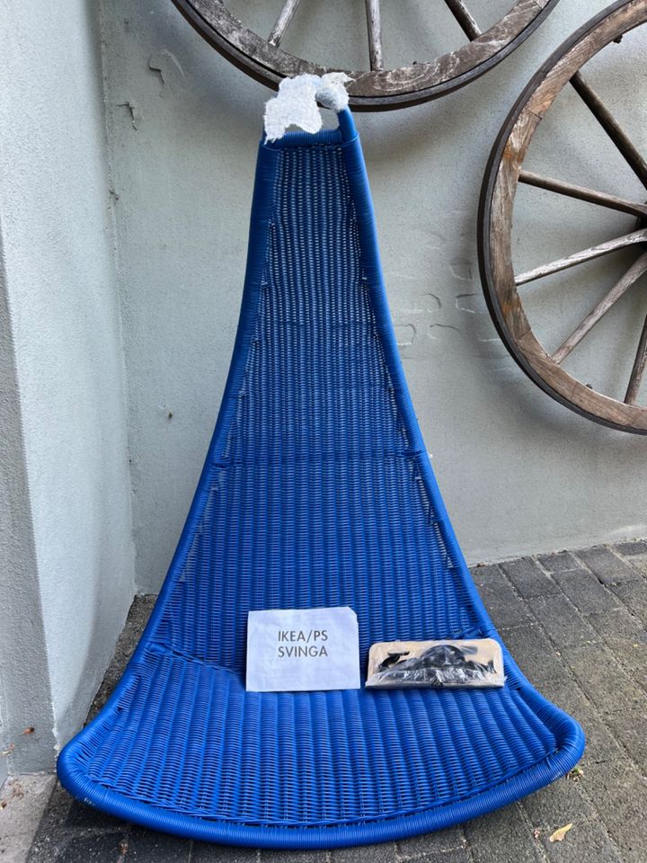 Hängesessel PS Svinga von Ikea, blau, unbenutzt in Wolfenbüttel
