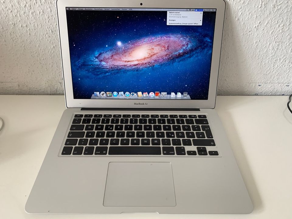 MacBook Air A1466,Bj 2012 1,8GHz, 250 GB, 13,3 Gebraucht in Hannover