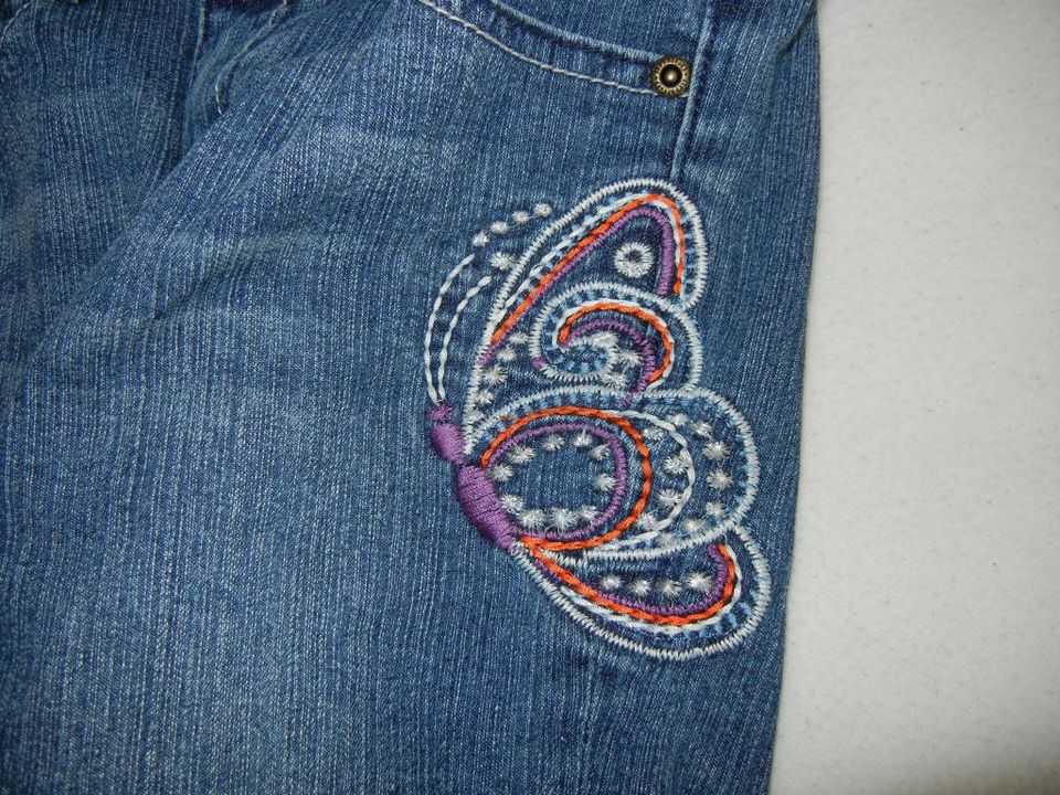 Bongo Jeans - Jeans Short - 128 - Schmetterling - Top Zustand!!! in Rohrbach