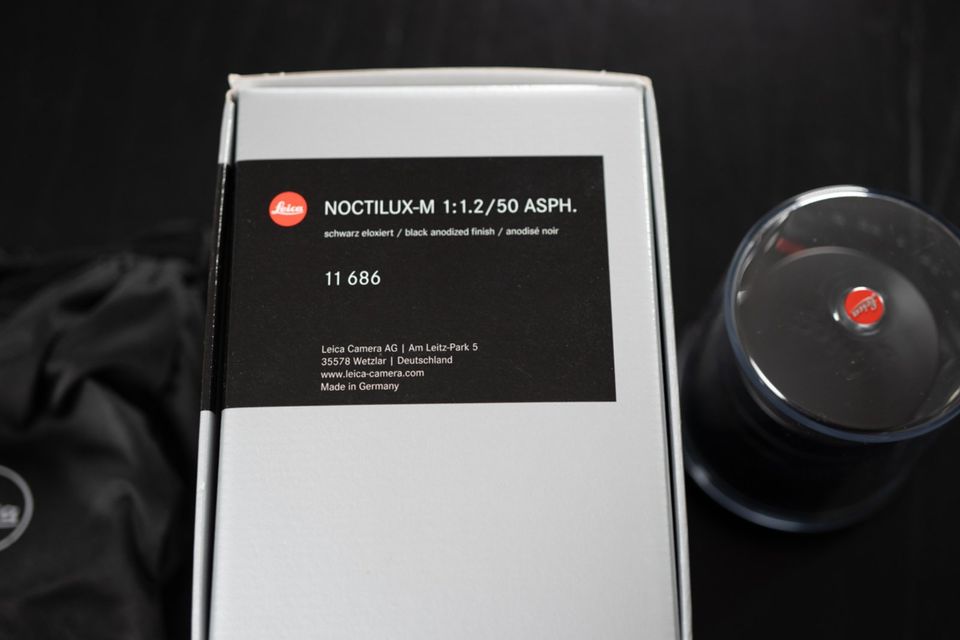 Leica Noctilux-M 1:1,2/50 ASPH. Inzahlungnahme möglich in Stralsund