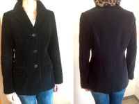 Blazer schwarz Cord Gr. 36/38 Damen Einreiher Taftfutter Jacke Nordrhein-Westfalen - Beverungen Vorschau