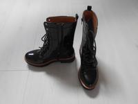 Schuhe Schnürstiefelette Boots schwarz Lack Gr. 38 NEU!!! Bayern - Regensburg Vorschau
