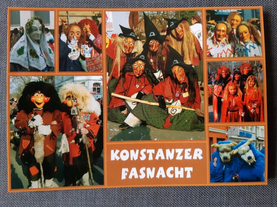 Konstanzer Fasnacht, Postkarten in Konstanz