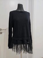 Pullover mit Tüll TWINSET Milano Gr. L schwarz Bayern - Altdorf Vorschau