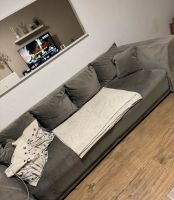 Samt Couch Sofa mit schlaffunktion Bergedorf - Hamburg Allermöhe  Vorschau