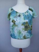 Chiffon-Bluse mit Blumen Bayern - Regensburg Vorschau