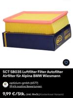 SCT SB035 Luftfilter Filter Autofilter Airfilter für 3er BMW Sachsen - Zwickau Vorschau