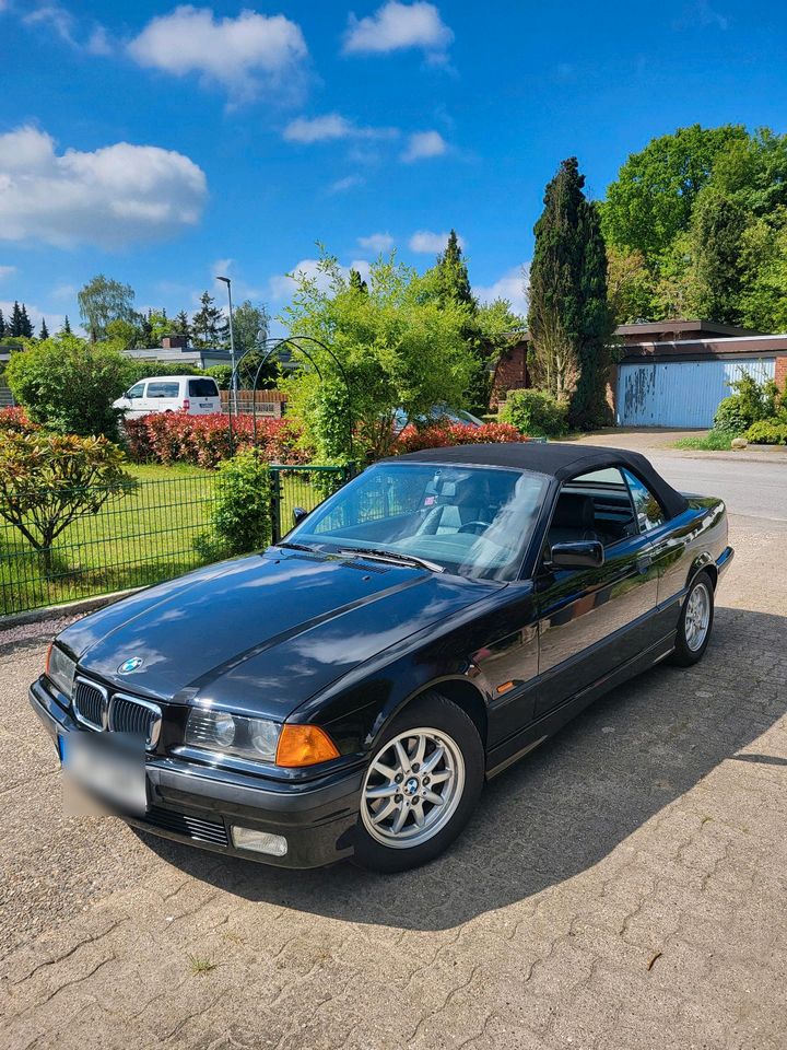 BMW E36  320i Cabrio, Automatik, 109.307km, 3 Vorb. in Lübeck