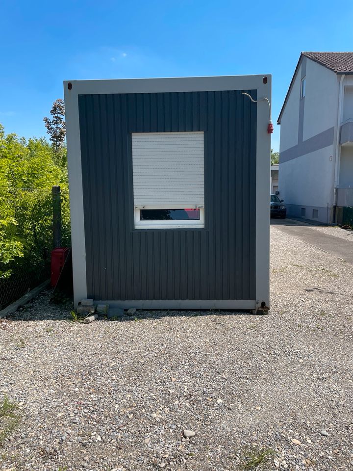 bürocontainer 7m Länge 2.50 breite in Krumbach Schwaben